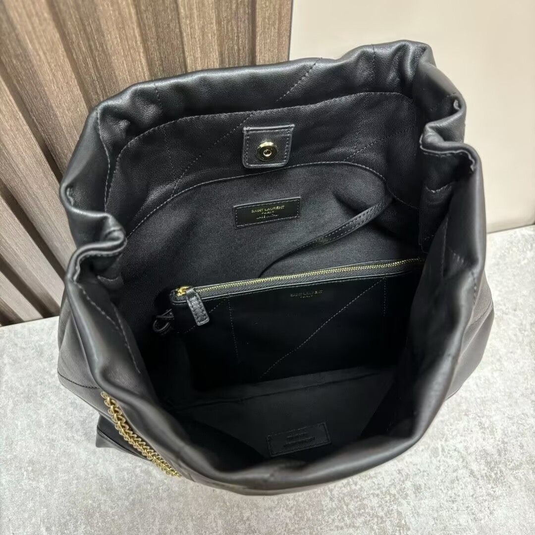 Y*L jamie pochon in lambskin 38x33x2cm