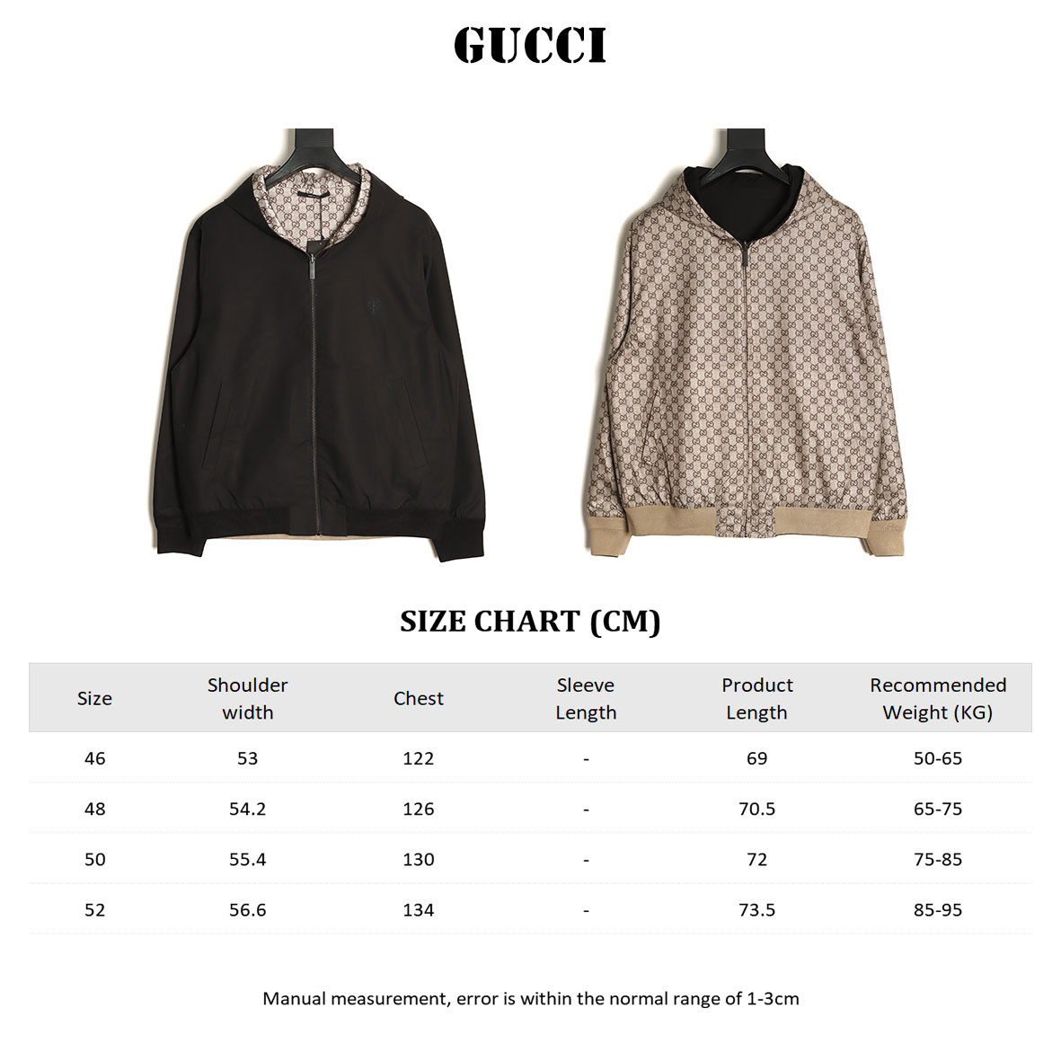 G*u*i guc reversible jacket