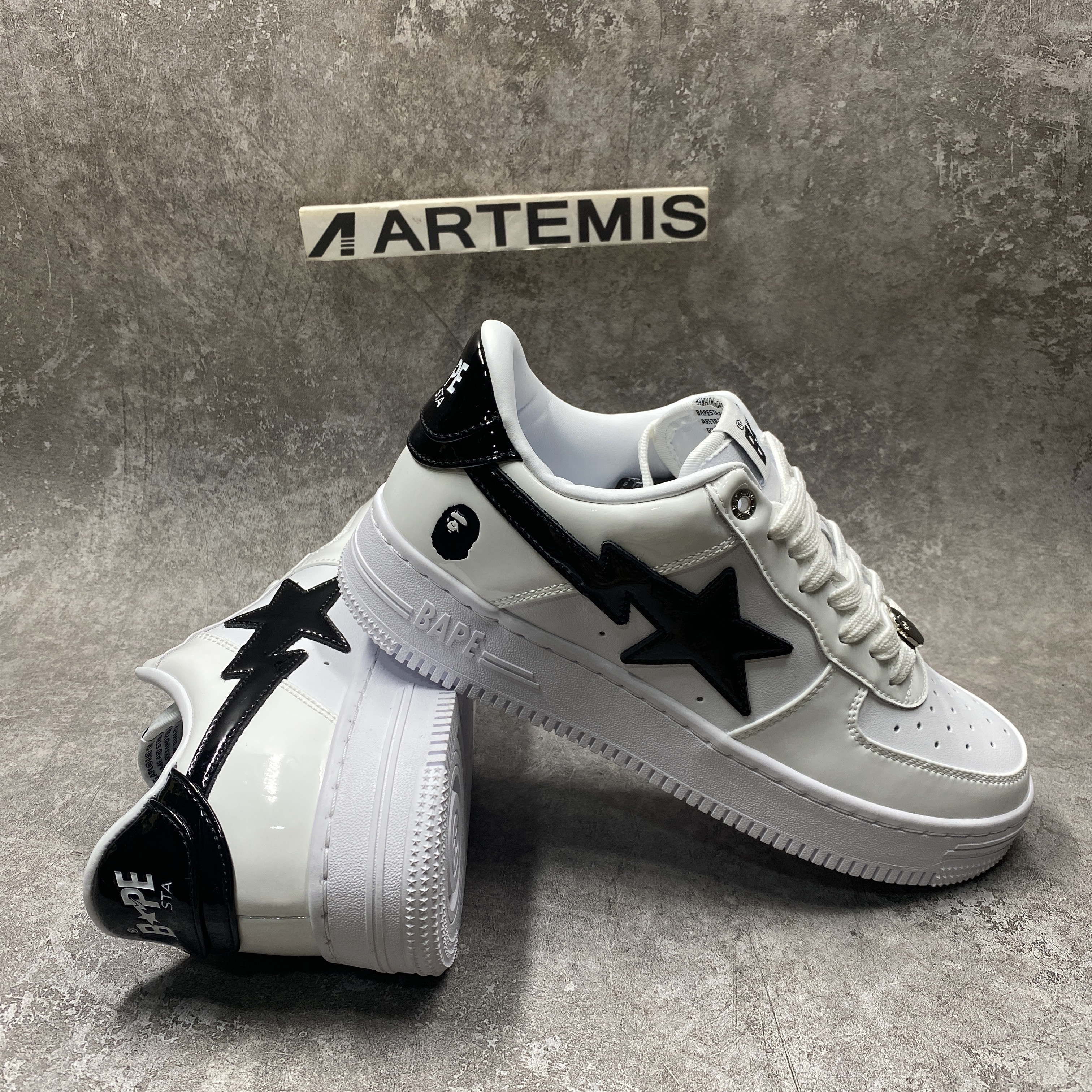 BP Sta Low White Black