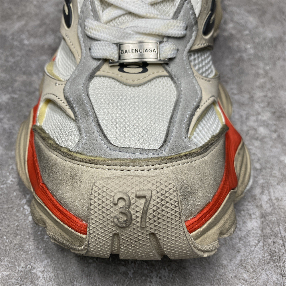 Balenciga Cargo Sneaker Grey orange