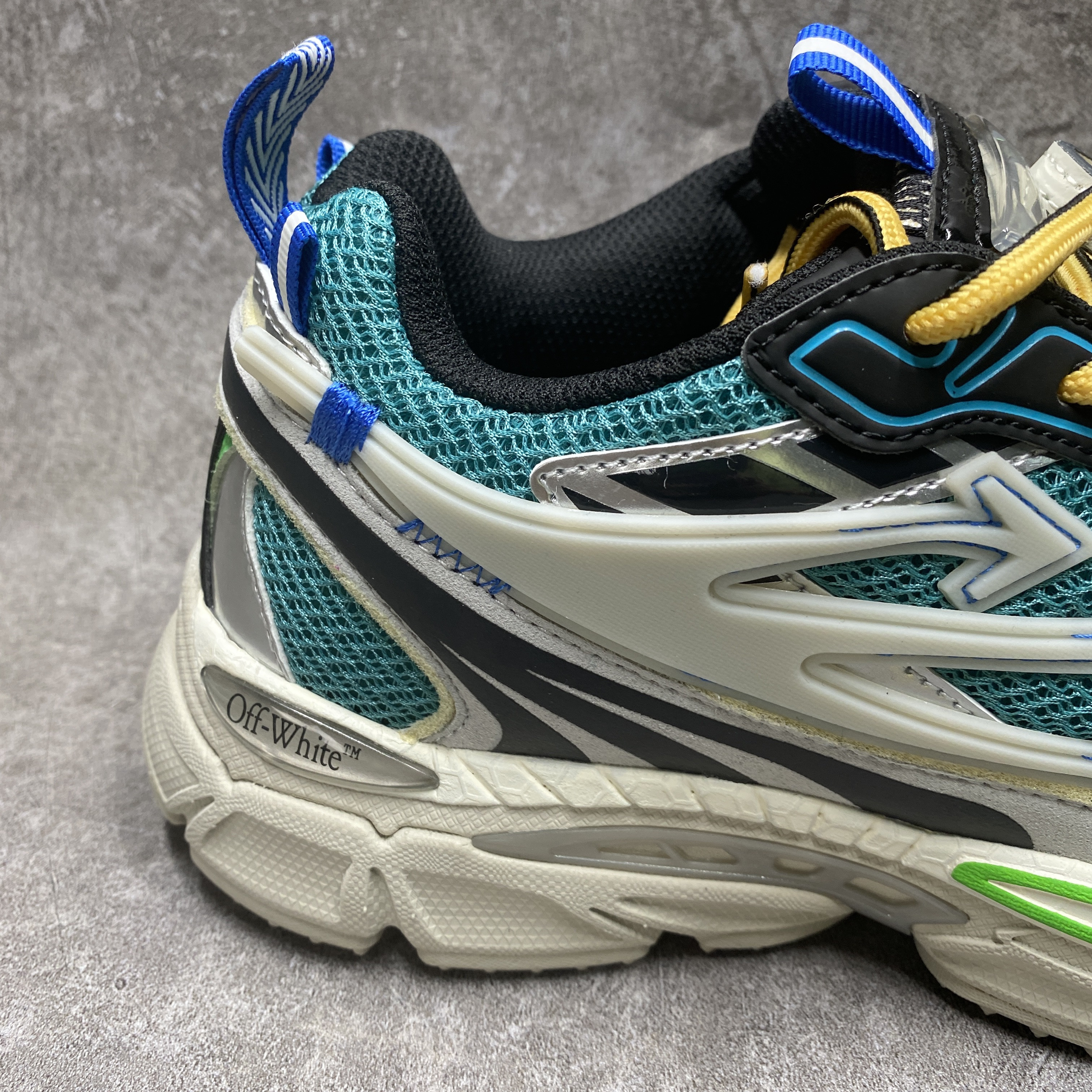 UA Off-White "BE RIGHT BACK"