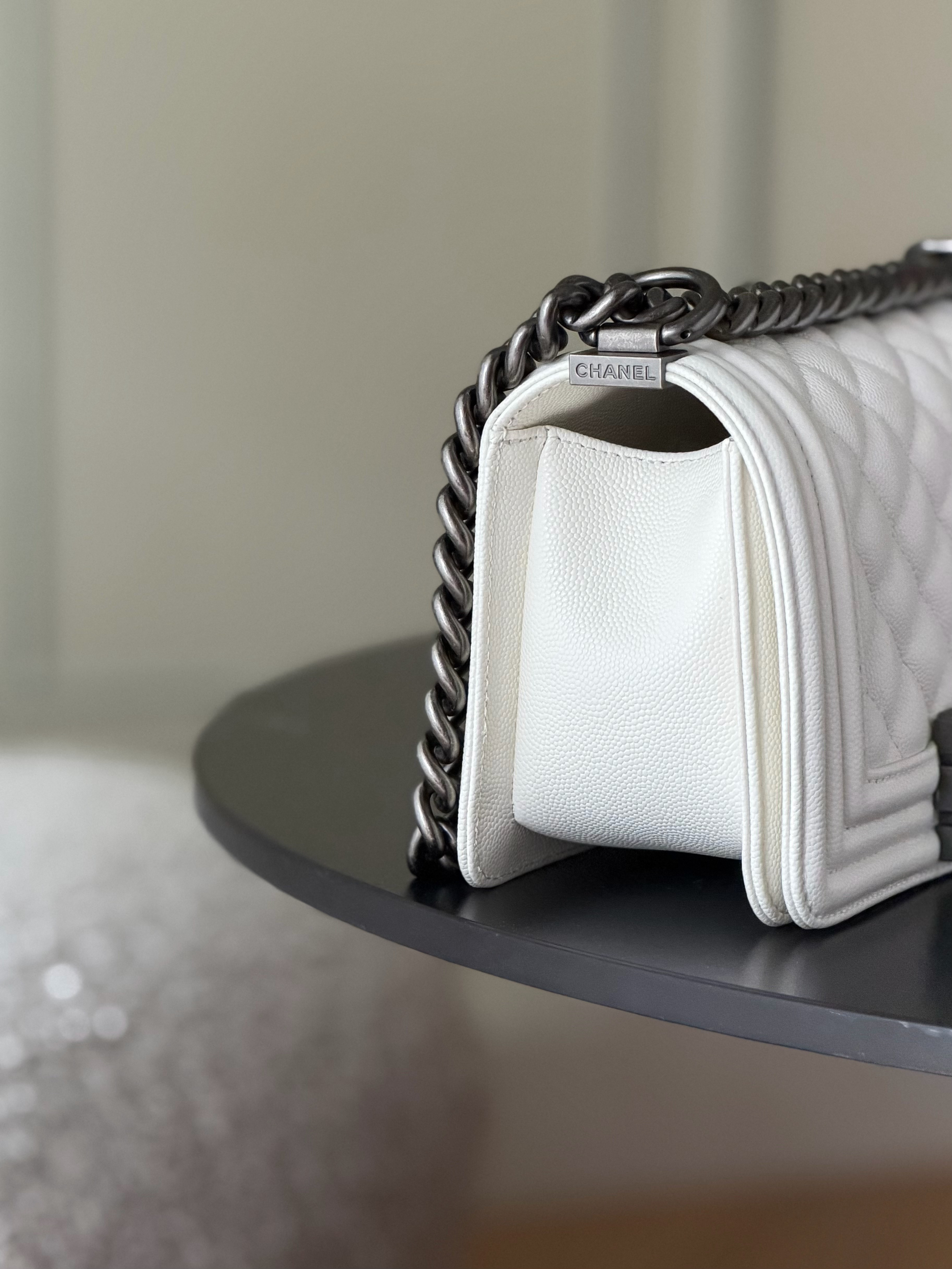 Ch*el boy handbag 12x20x7cm