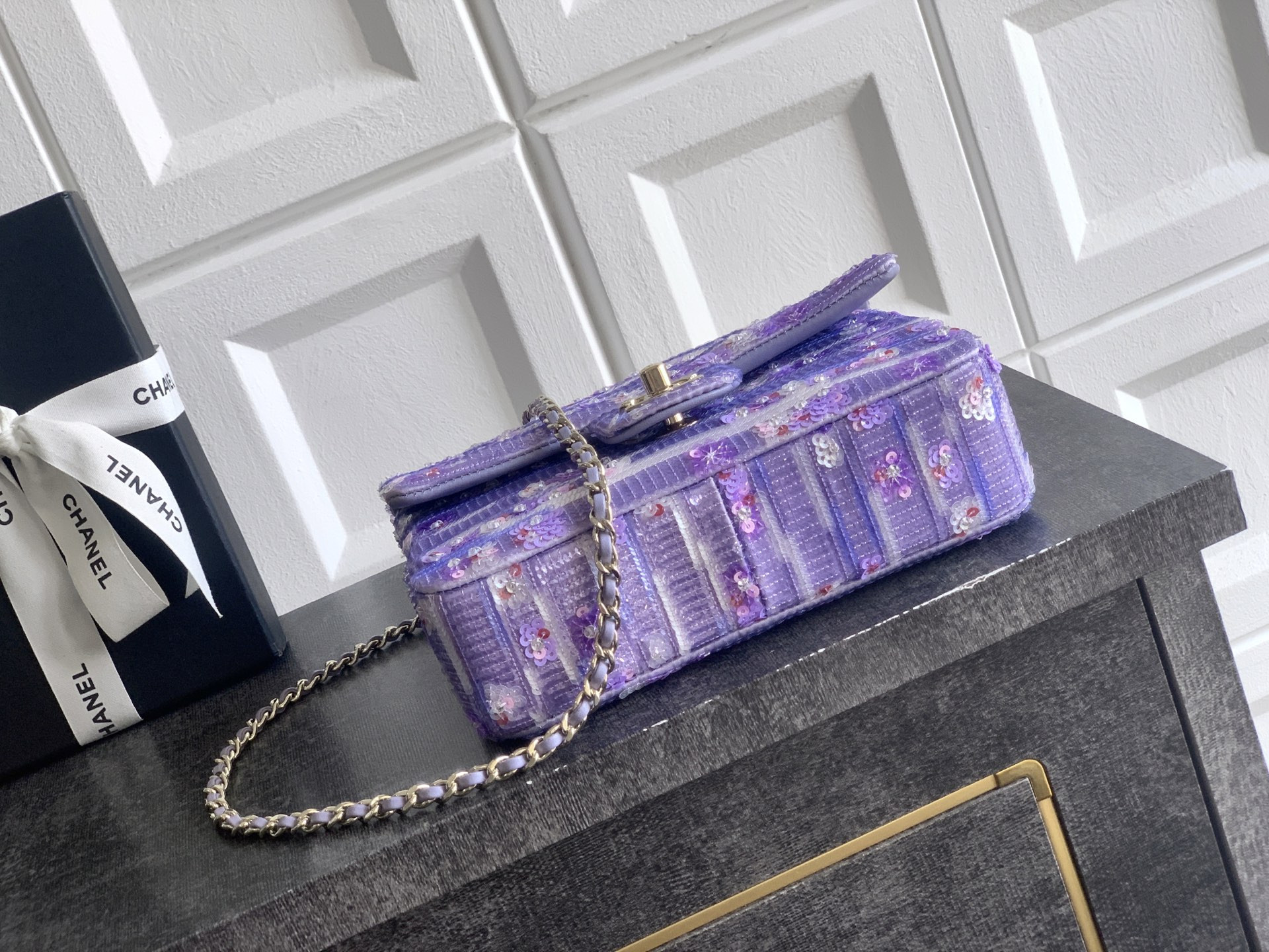 Ch*el mini flap handbag cf 20x12x6cm