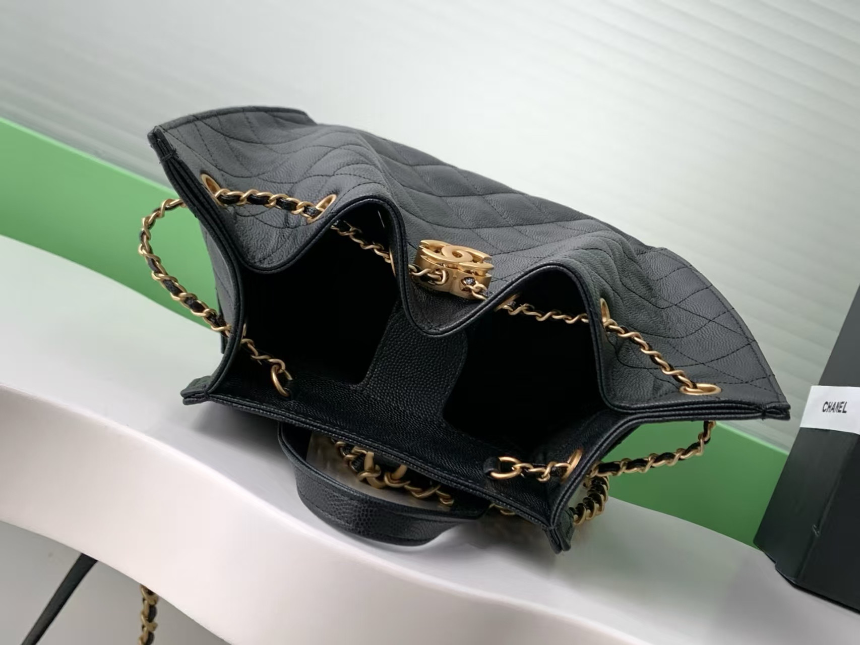 Ch*el 25 medium backpack as5600 23x23x14cm