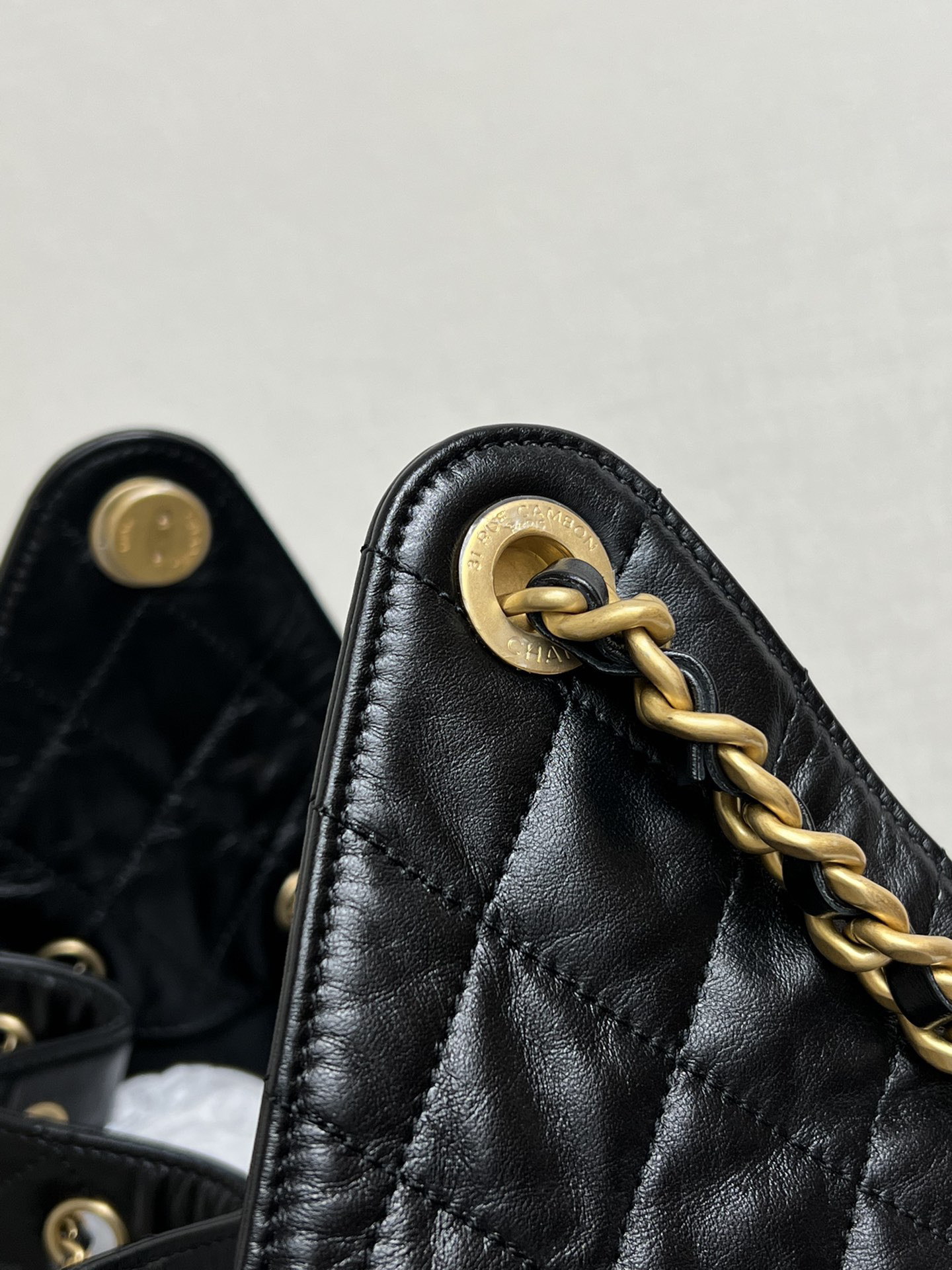 Ch*el 25c bucket bag 40x30x15cm