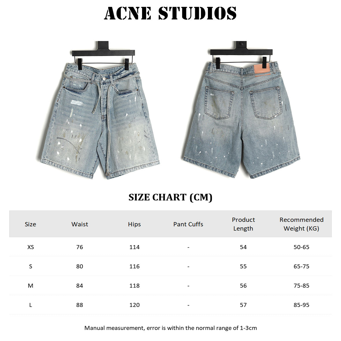 Acne Studios 24SS shorts