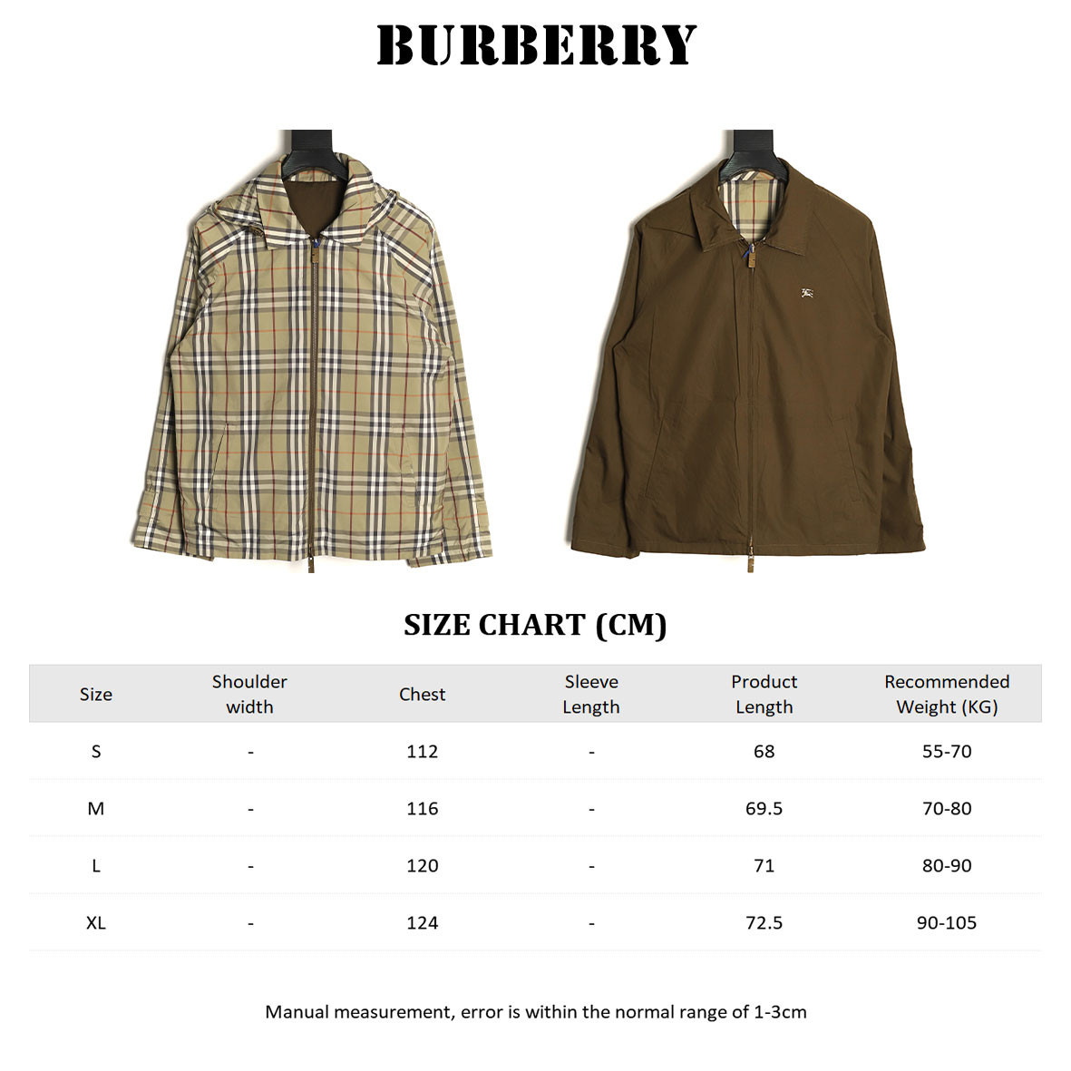B**rry reversible jacket