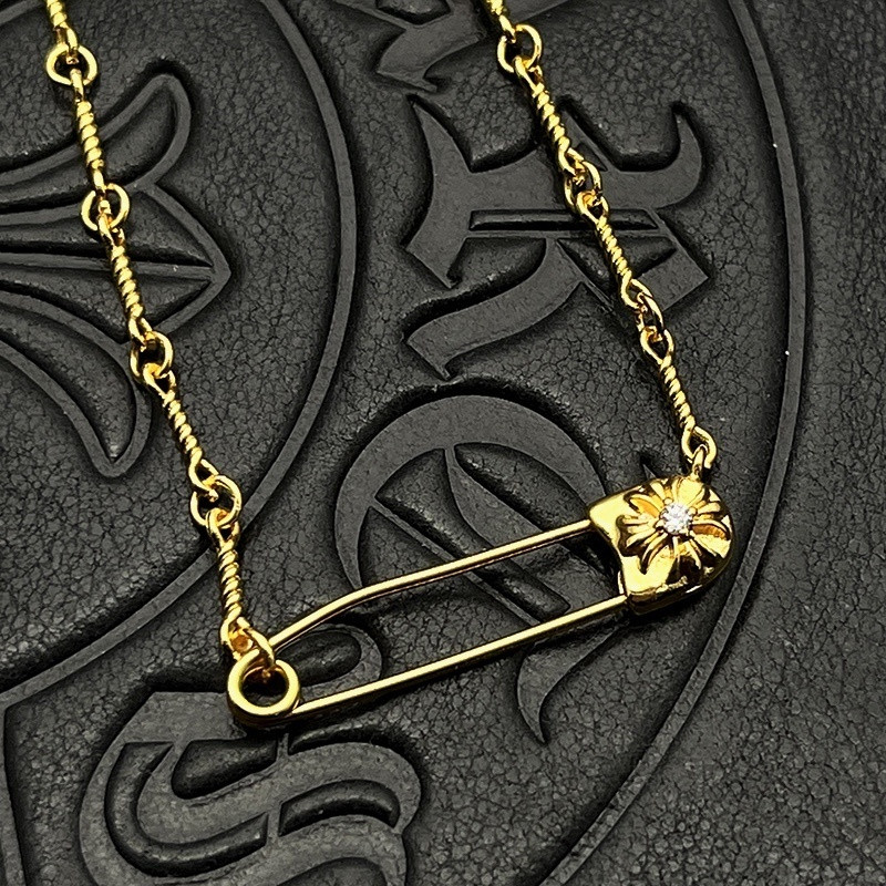 Ch**me He**ts twisted chain necklace (chain length 45+5cm)