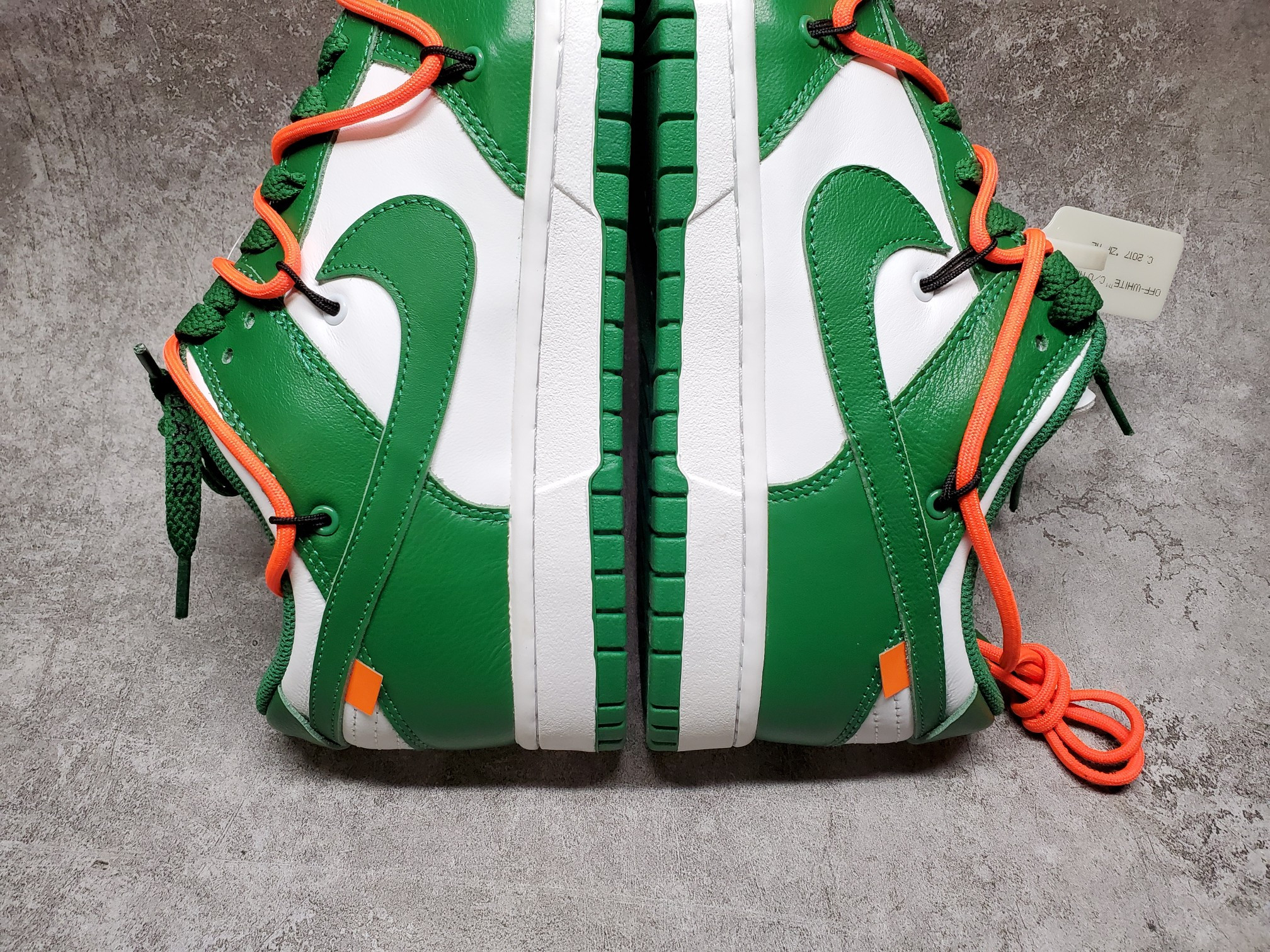 Nike Dunk Low Off -White "PINE GREEN"