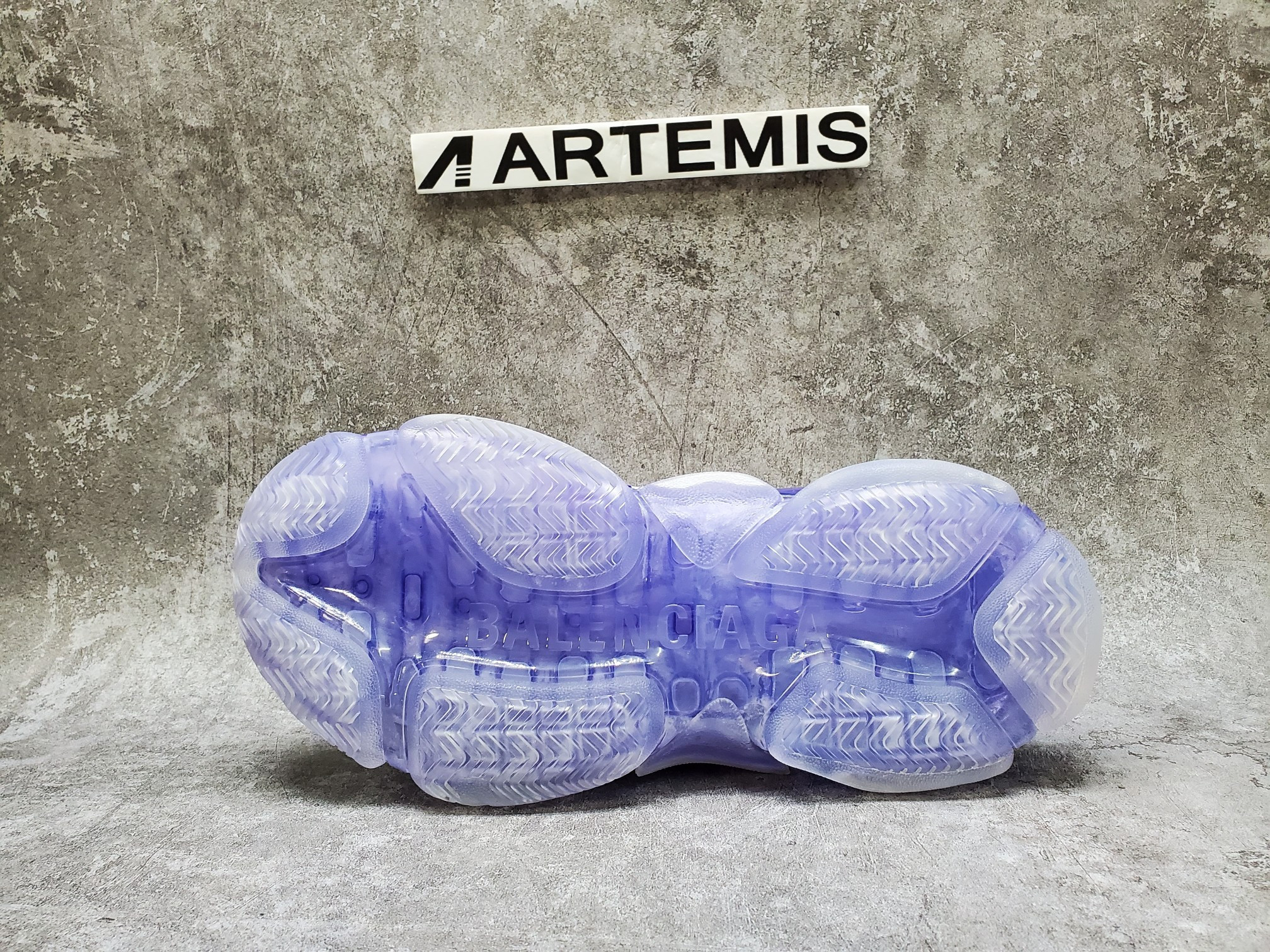 Balenciga Triple S White Purple