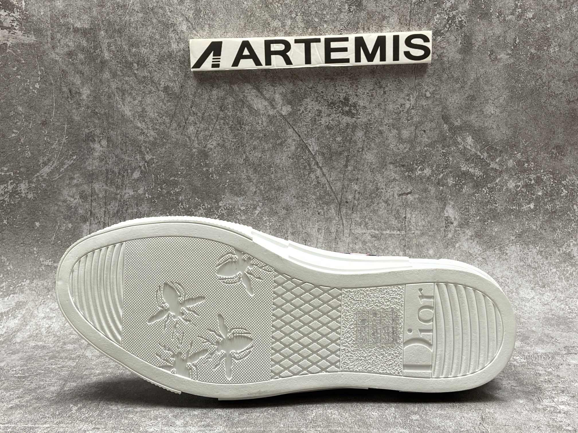 D*or b23 high top red blue oblique