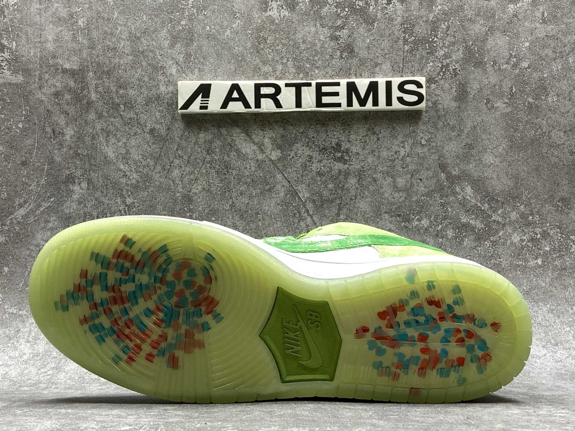 Nike SB Dunk Low StrangeLove Skateboards Green (Customization Version )