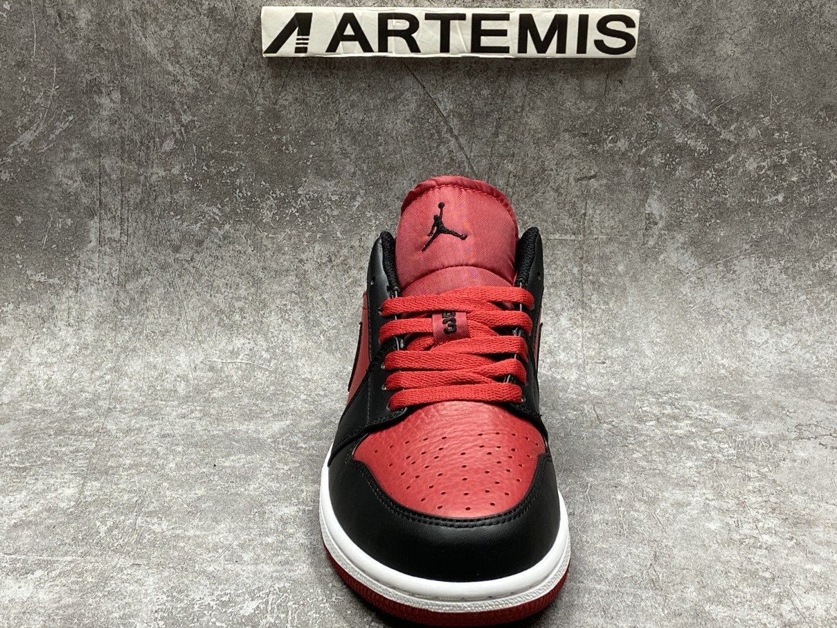 Air Jordan 1 Low Black Gym Red
