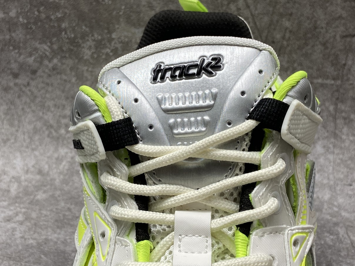 Balenciga Track Trainer White Fluo Yellow