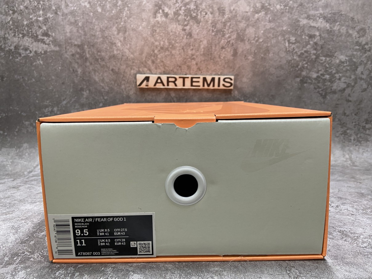 Nike Air Fear Of God Raid Black Grey