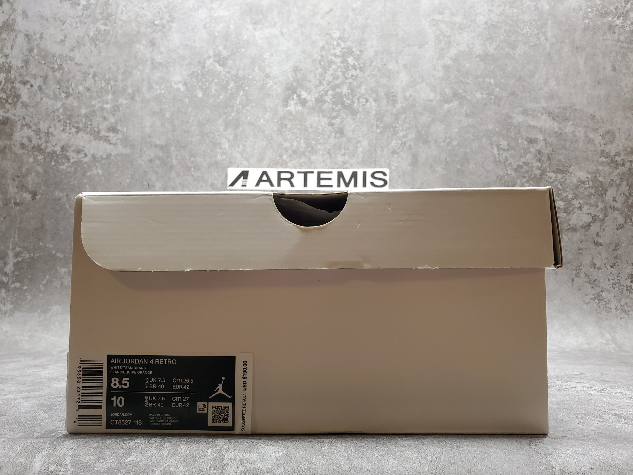 Air Jordan 4 Retro Metallic Orange