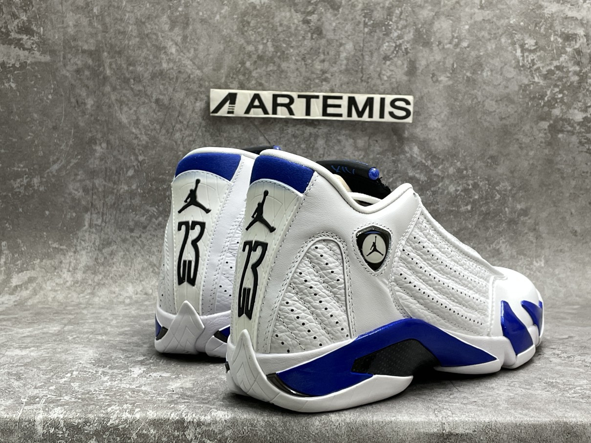 Air Jordan 14 Retro White Hyper Royal