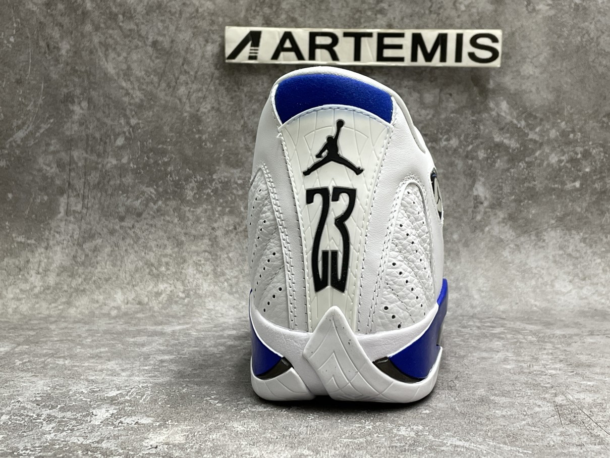 Air Jordan 14 Retro White Hyper Royal
