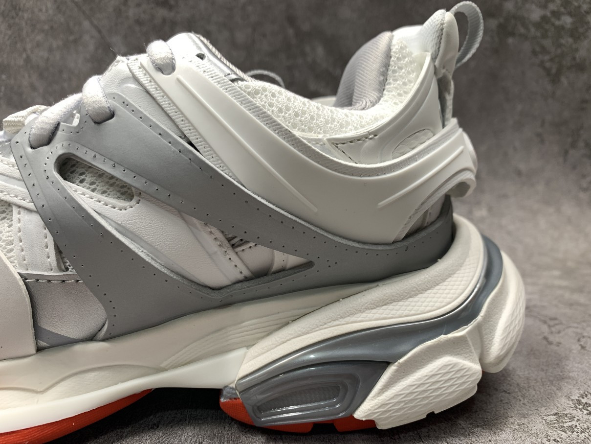 Balenciga Track Sneaker White Red