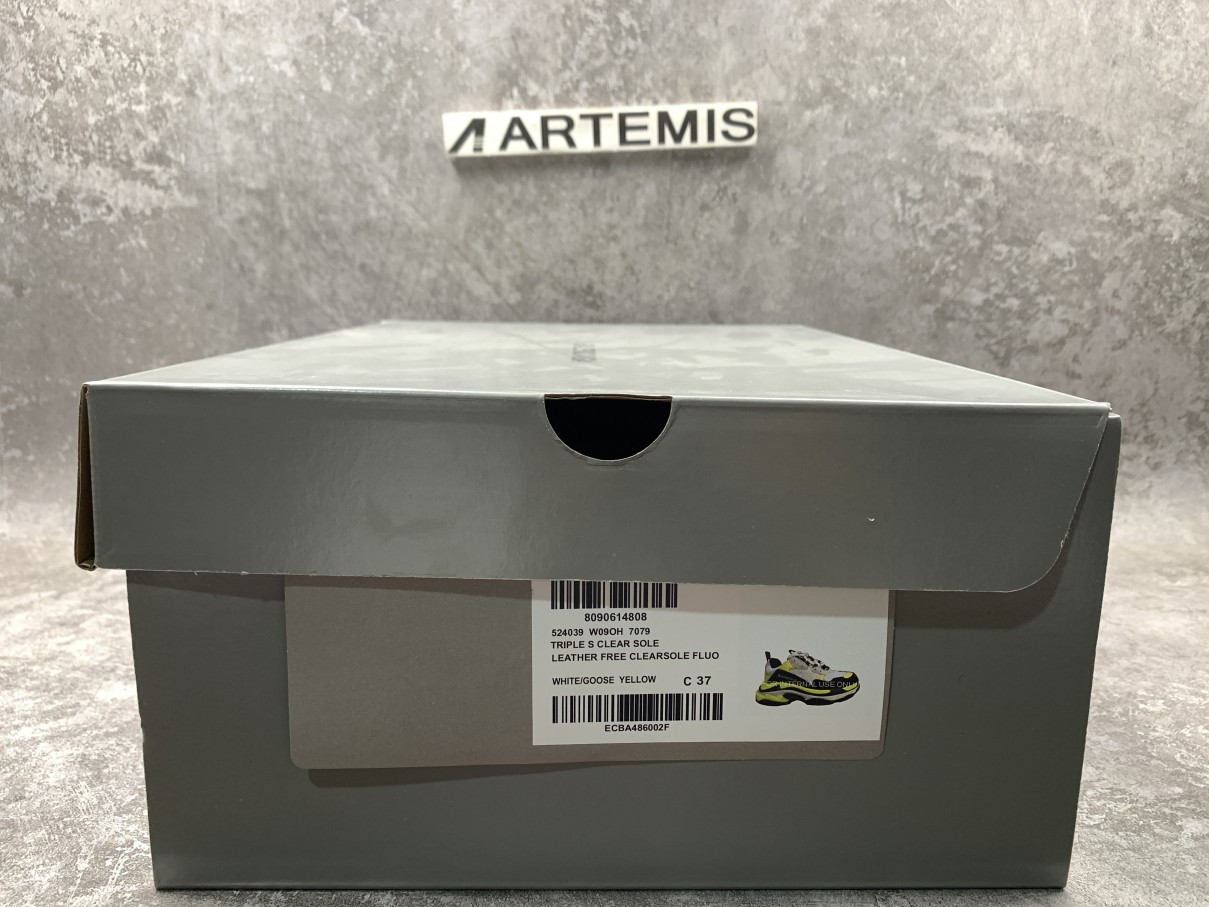 Balenciga Triple S Black Yellow