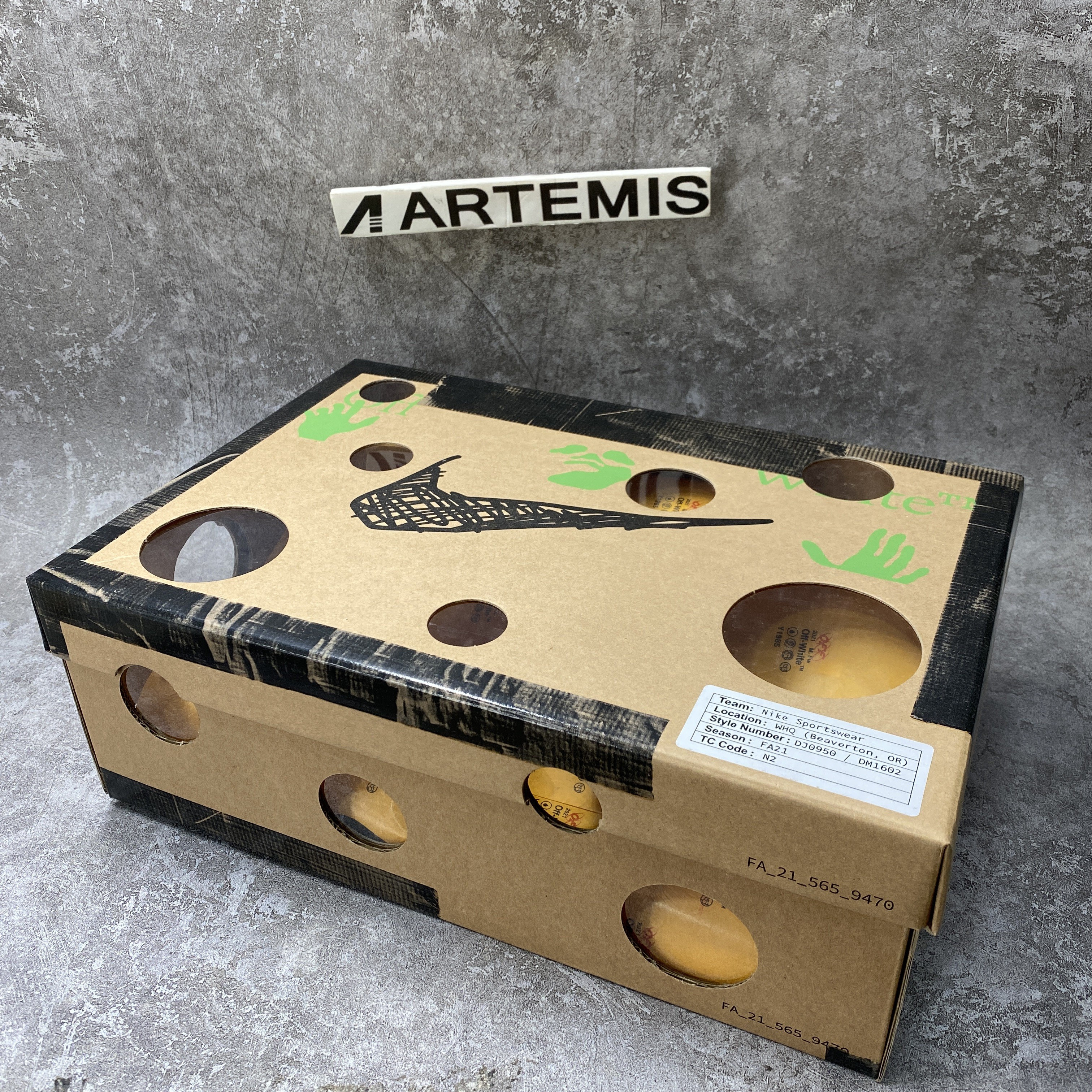 Nike Dunk Low Off-White Lot 34