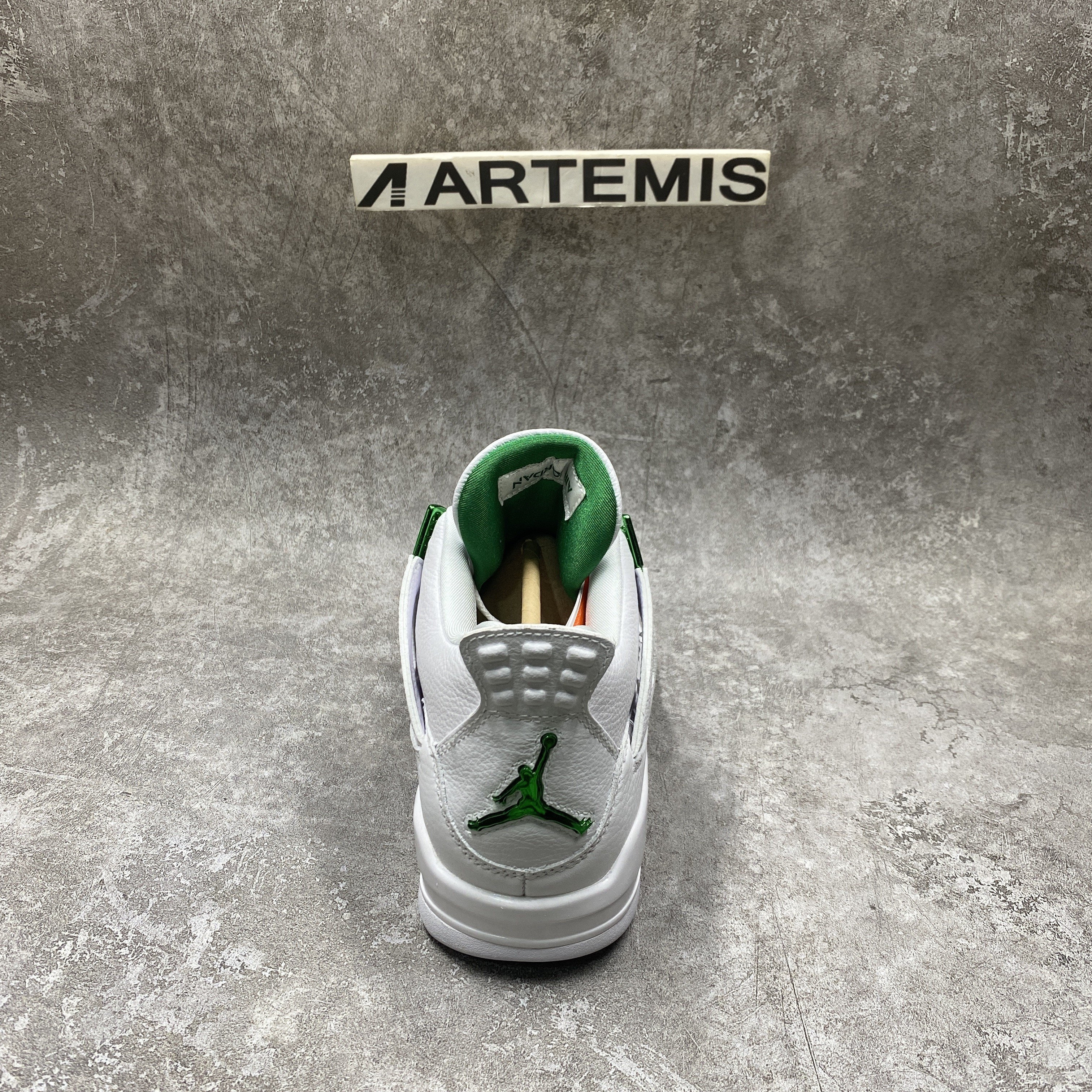 Air Jordan 4 Retro Metallic Green