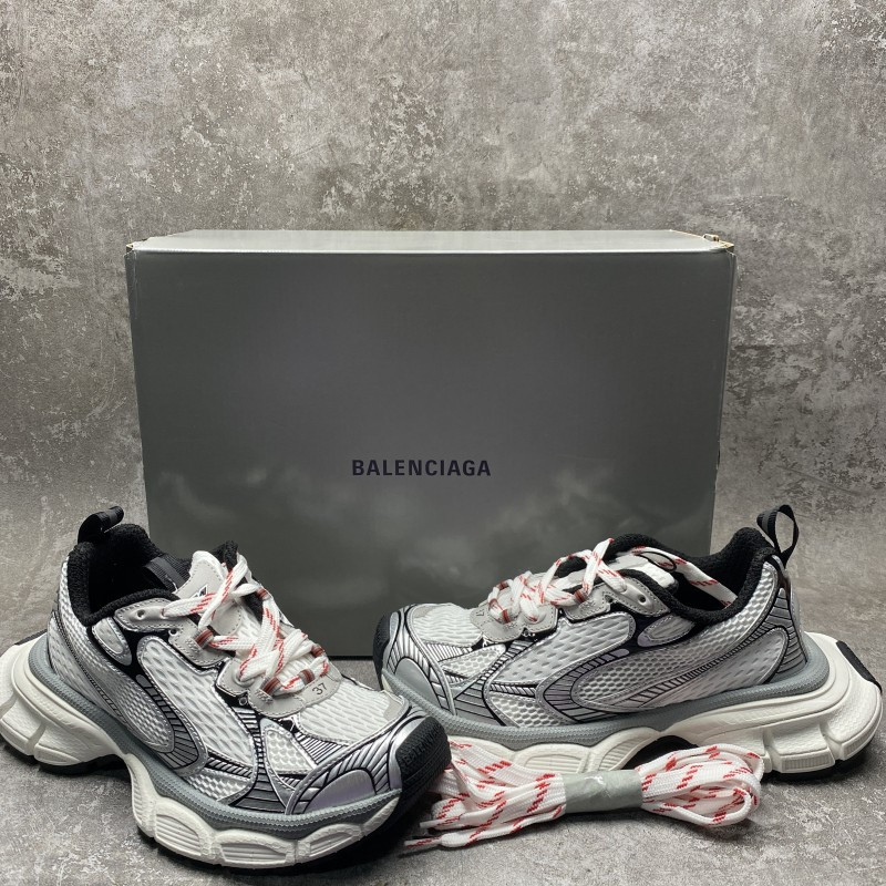 Balenciga 3XL Sneakers in White Grey