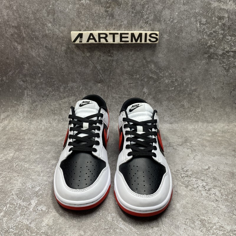 Nike Dunk Low Retro White Black University Red