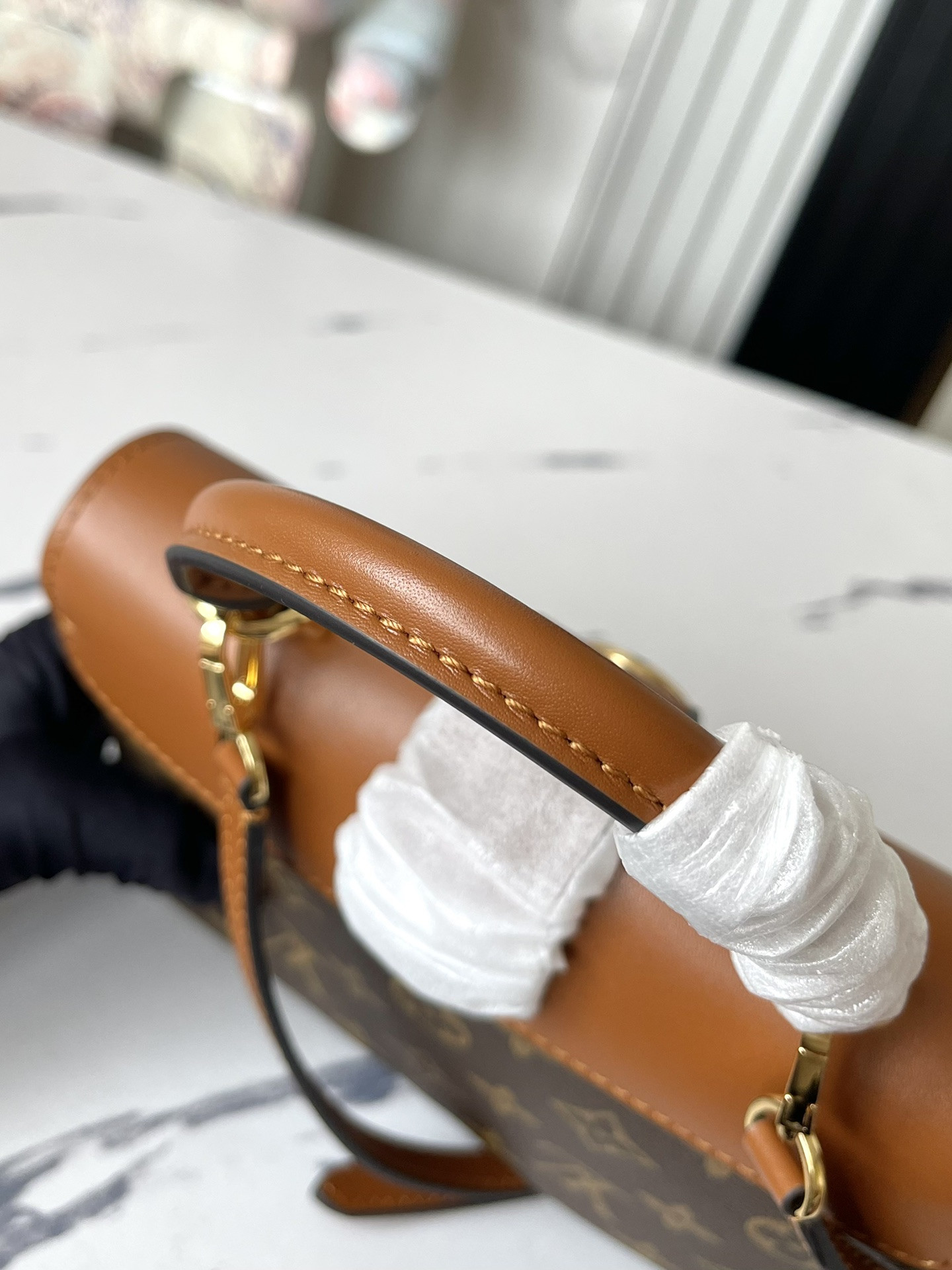 LV M44654 Locky BB 7.9 x 6.3 x 3 inches