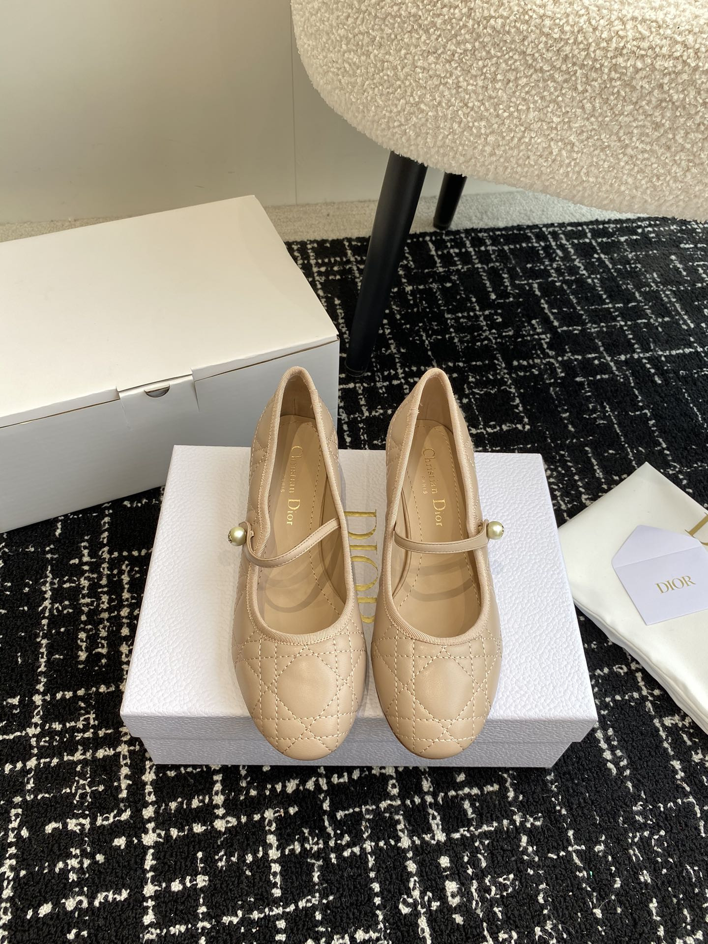 ua D*or ballet pump nude