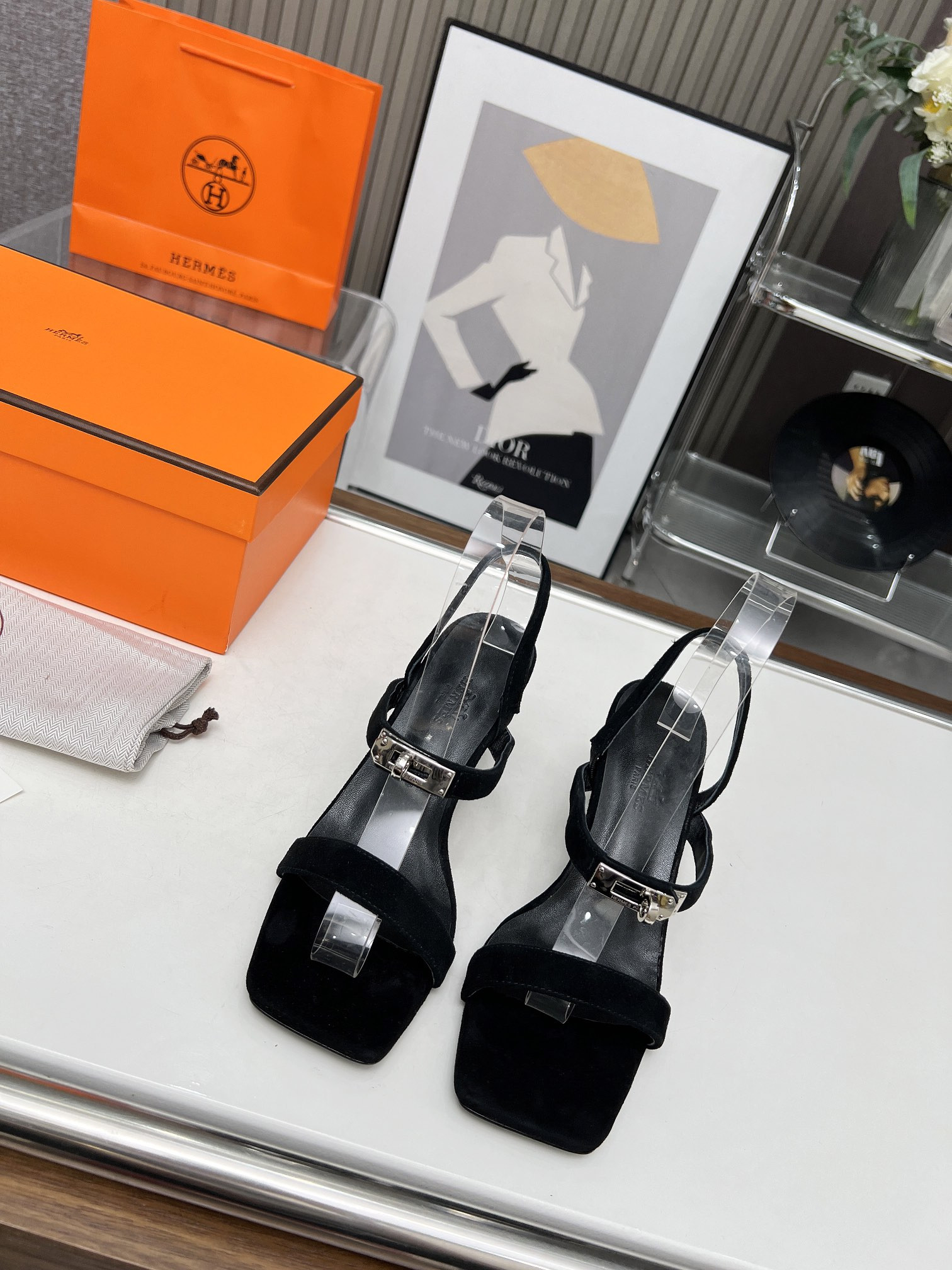 UA Hermès Glamour 95 sandal