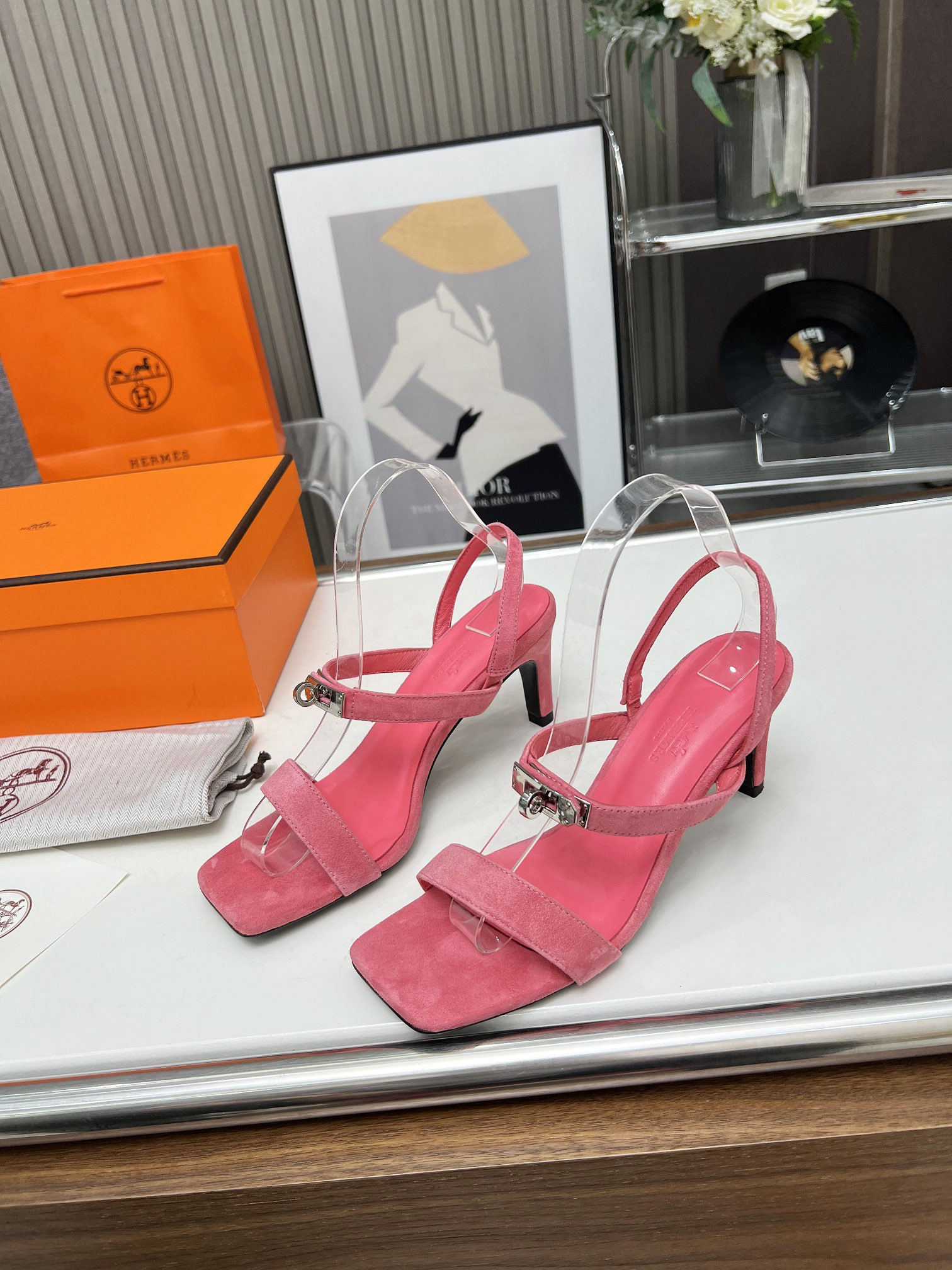 UA Hermès Glamour 95 sandal