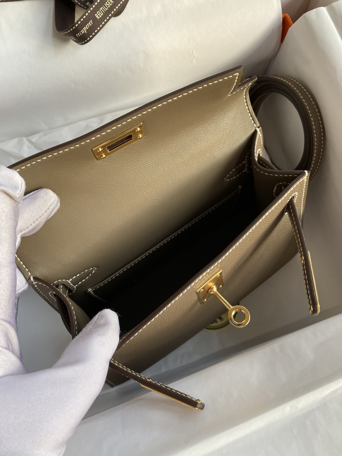 Hermès Mini Kelly 19 19×6×12CM