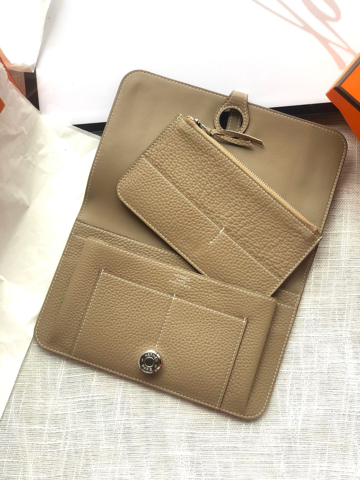 Hermès Dogon Duo Wallet 20.1cm