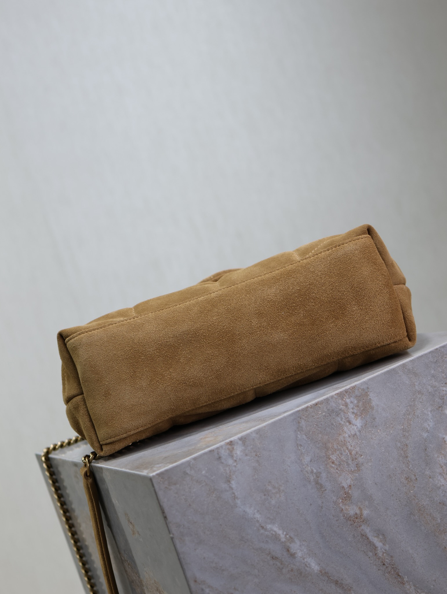 Y*L loulou small puffer (suede) 29 x 17 x 11cm