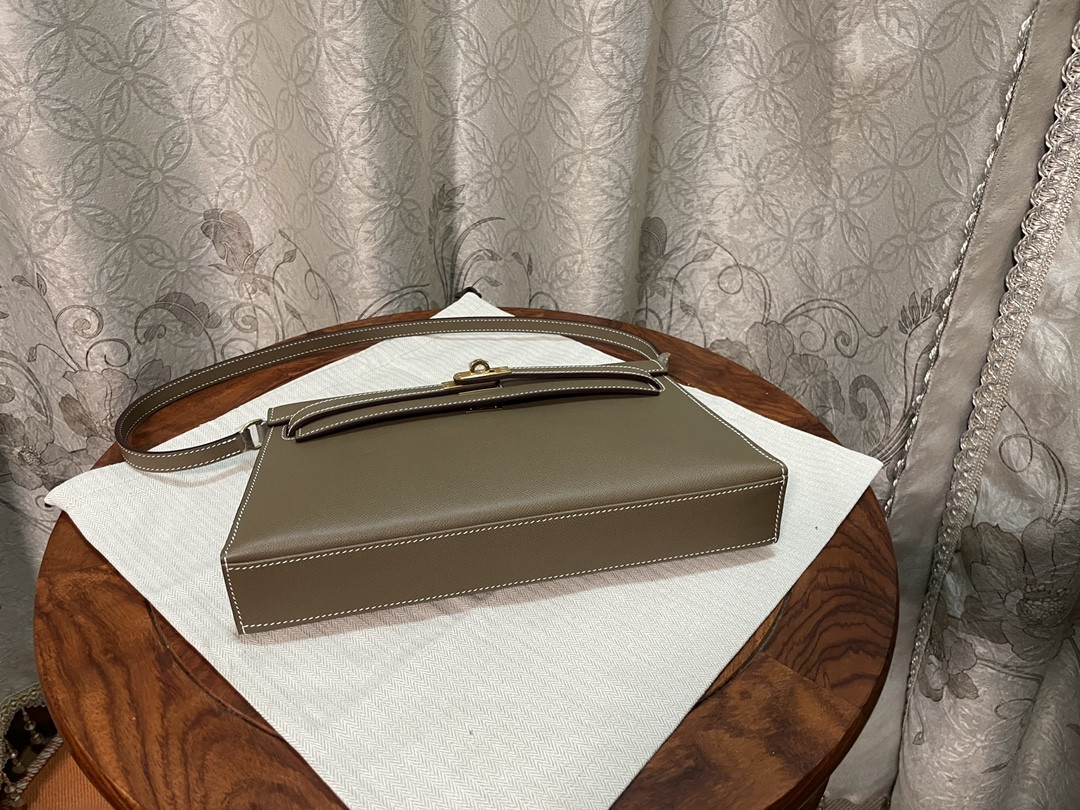 Hermès Kelly Elan Epsom16x27.8x4cm