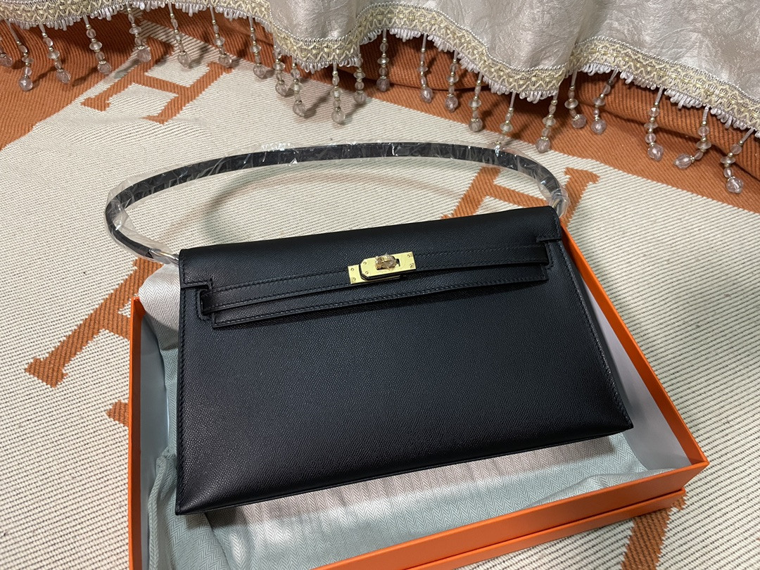 Hermès Kelly Elan Epsom16x27.8x4cm
