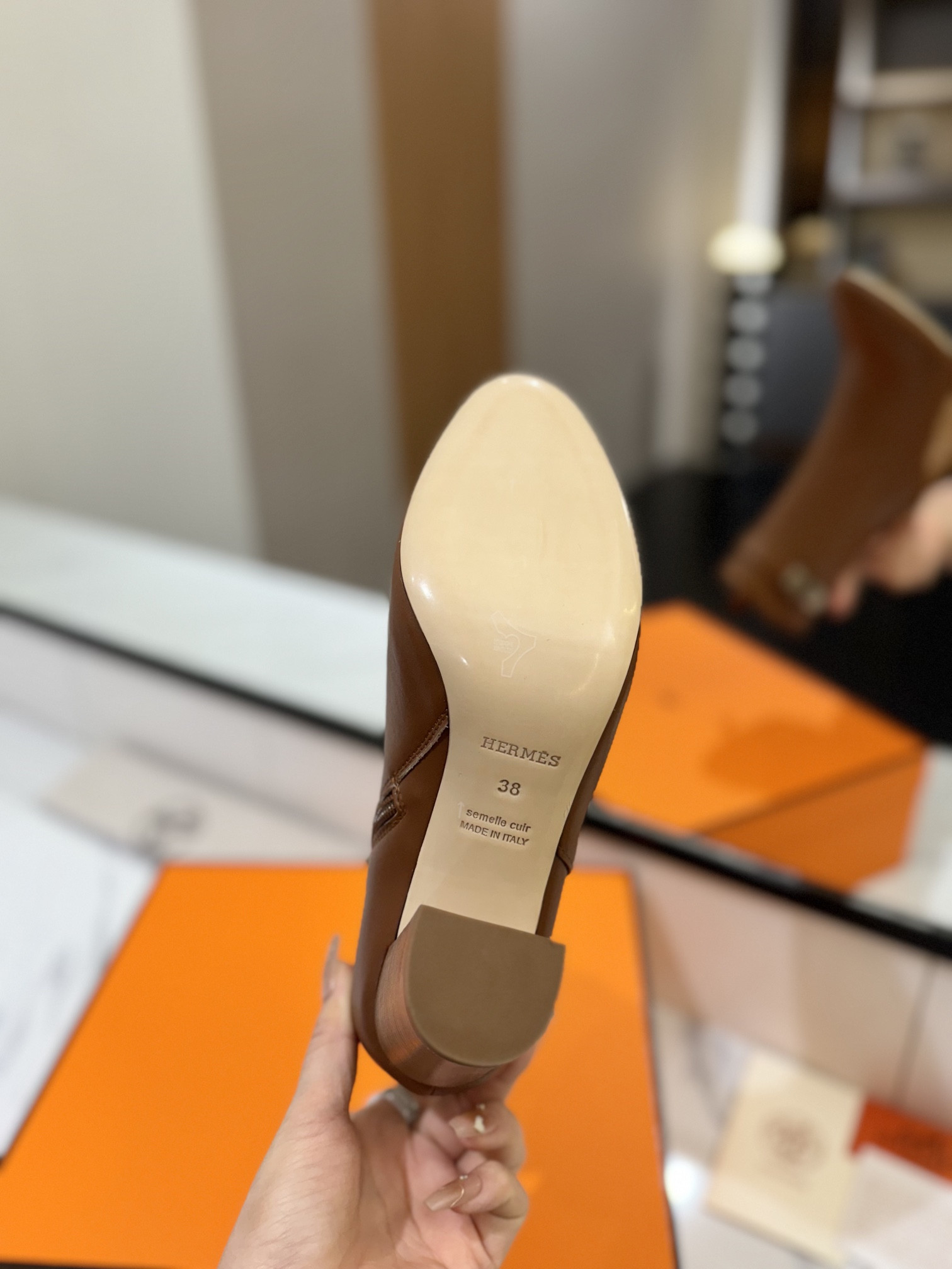 UA Hermès Kelly Jumping Boots