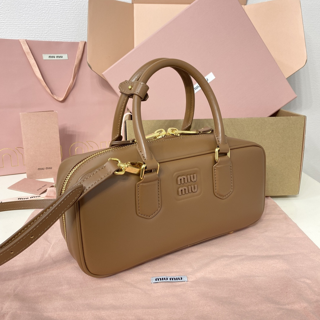 Miu Miu Arcadie leather bag 12x27x9cm