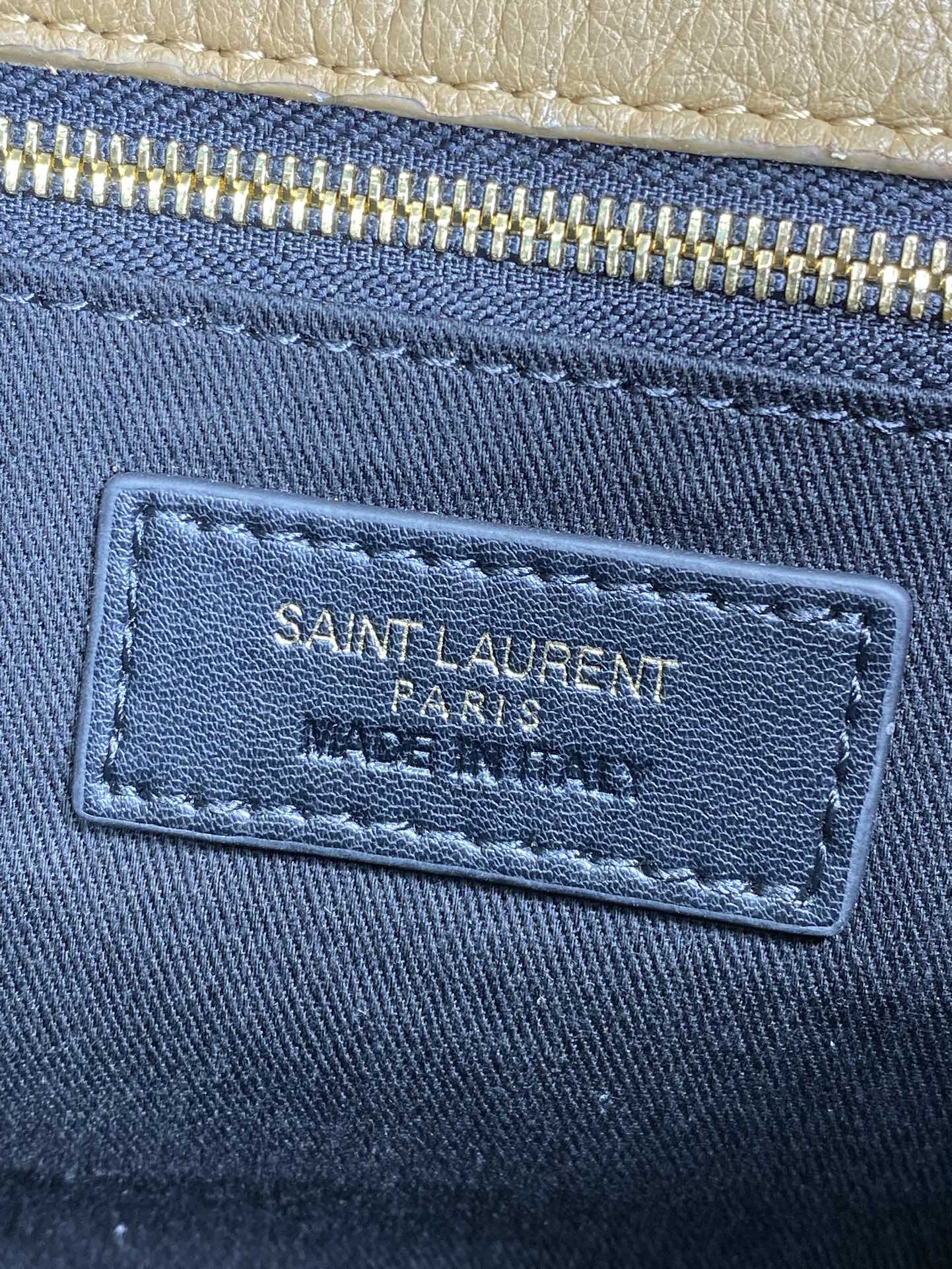 Y*L cassandre large envelope pouch in lambskin 29.5x18x4.5cm