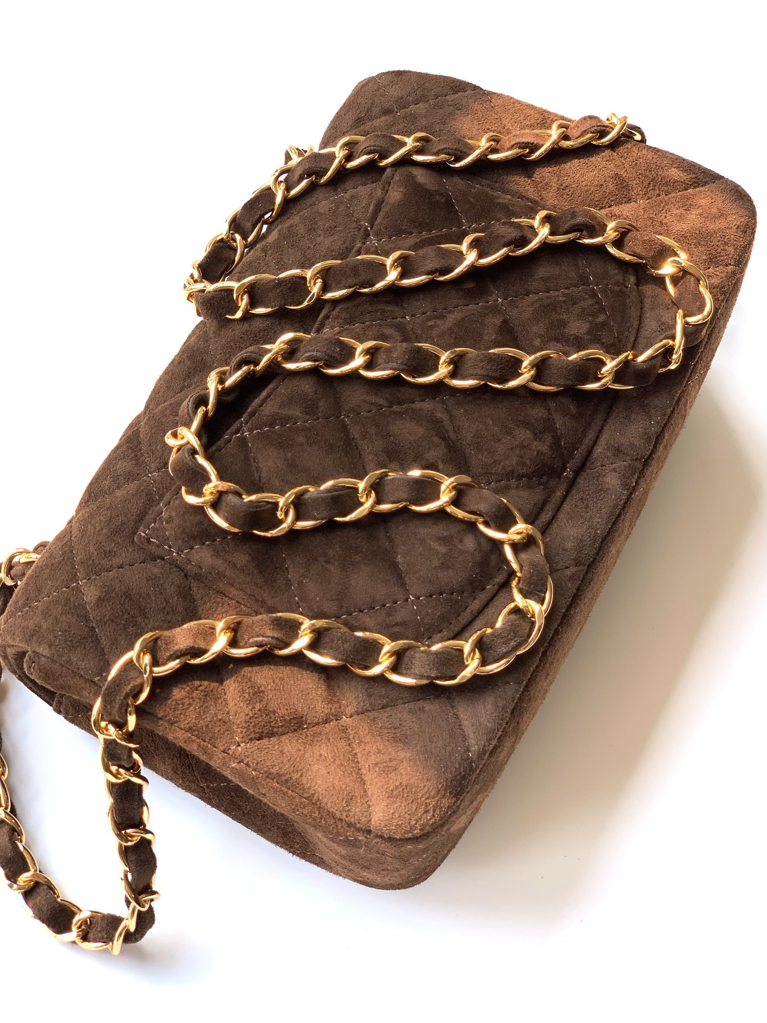 Ch*el mini classic 11.12 handbag 20 12×20×6cm